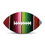 Mexican Serape Blanket Pattern Print Rugby Ball