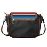 Mexican Serape Blanket Pattern Print Saddle Bag