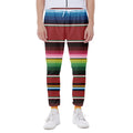 Mexican Serape Blanket Pattern Print Joggers