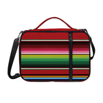 Mexican Serape Blanket Pattern Print Shoulder Strap Bible Bag