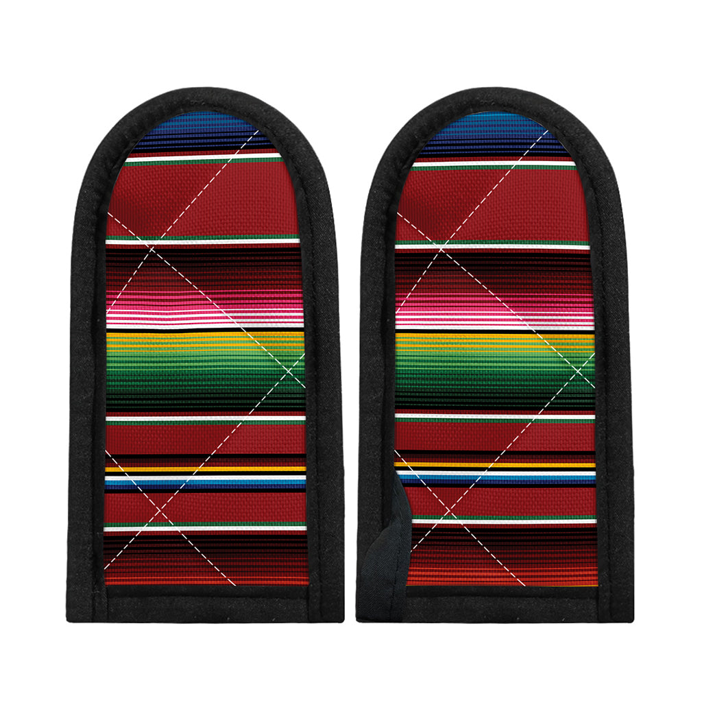 Mexican Serape Blanket Pattern Print Skillet Handle Cover