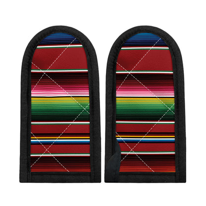 Mexican Serape Blanket Pattern Print Skillet Handle Cover