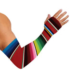 Mexican Serape Blanket Pattern Print Sun Protection Arm Sleeves