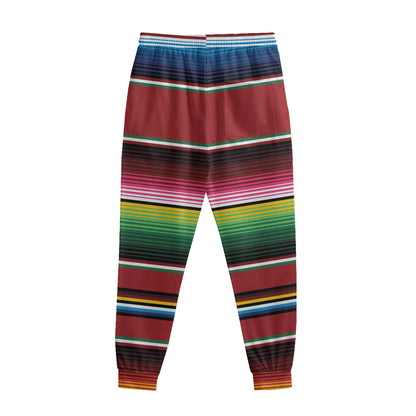 Mexican Serape Blanket Pattern Print Sweatpants