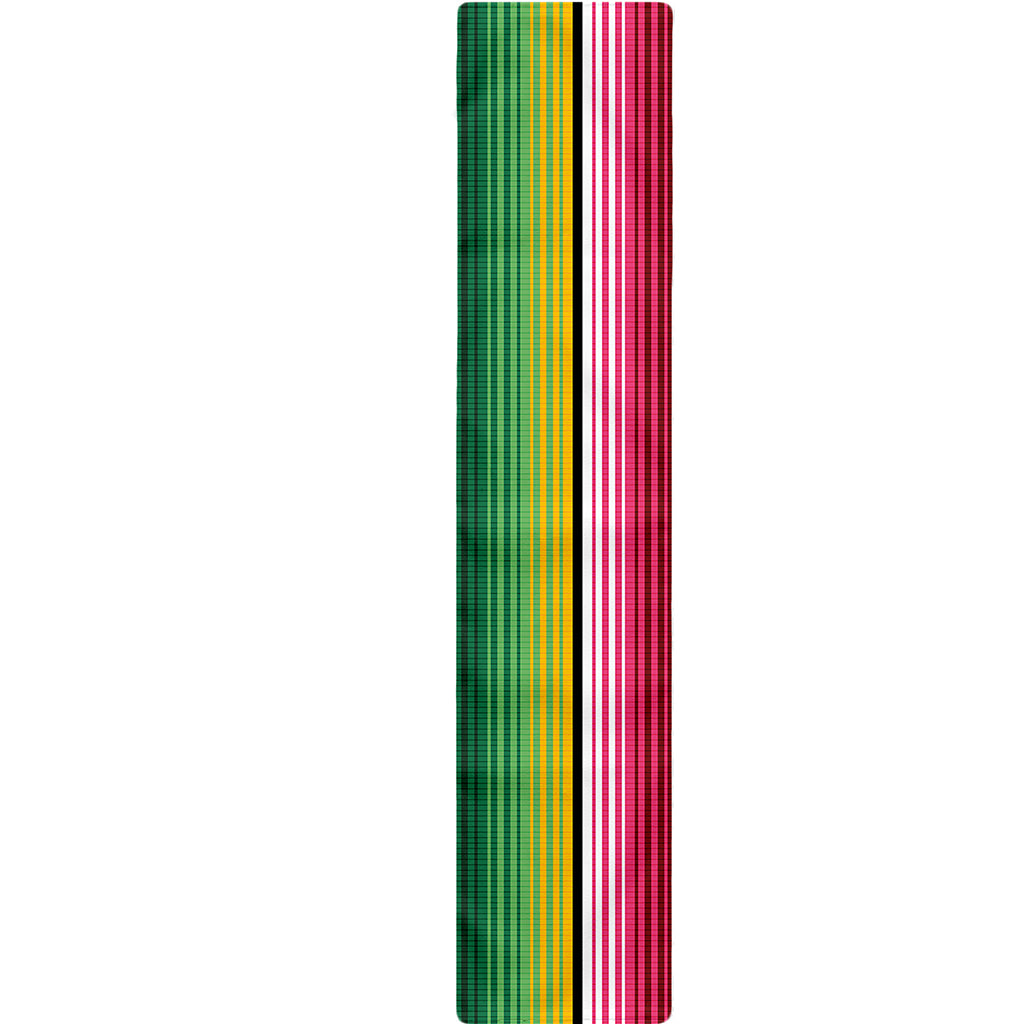 Mexican Serape Blanket Pattern Print Table Runner