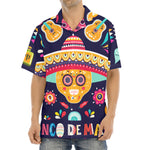 Mexican Skull Cinco de Mayo Print Aloha Shirt