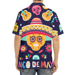 Mexican Skull Cinco de Mayo Print Aloha Shirt