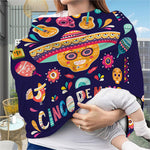 Mexican Skull Cinco de Mayo Print Baby Seat Cover