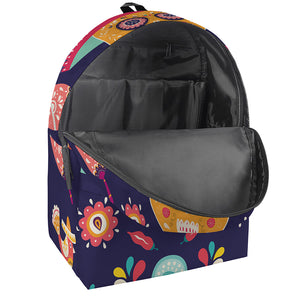 Mexican Skull Cinco de Mayo Print Backpack