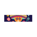 Mexican Skull Cinco de Mayo Print Bed Runner