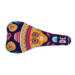 Mexican Skull Cinco de Mayo Print Bicycle Seat Cover