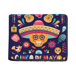 Mexican Skull Cinco de Mayo Print Bifold Wallet