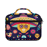 Mexican Skull Cinco de Mayo Print Briefcase Bible Bag