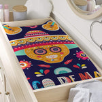 Mexican Skull Cinco de Mayo Print Changing Pad Cover