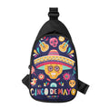 Mexican Skull Cinco de Mayo Print Sling Bag