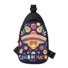 Mexican Skull Cinco de Mayo Print Chest Bag