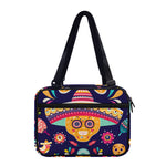Mexican Skull Cinco de Mayo Print Double Strap Bible Bag