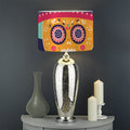 Mexican Skull Cinco de Mayo Print Drum Lamp Shade