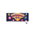 Mexican Skull Cinco de Mayo Print Extended Mouse Pad