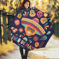 Mexican Skull Cinco de Mayo Print Foldable Umbrella