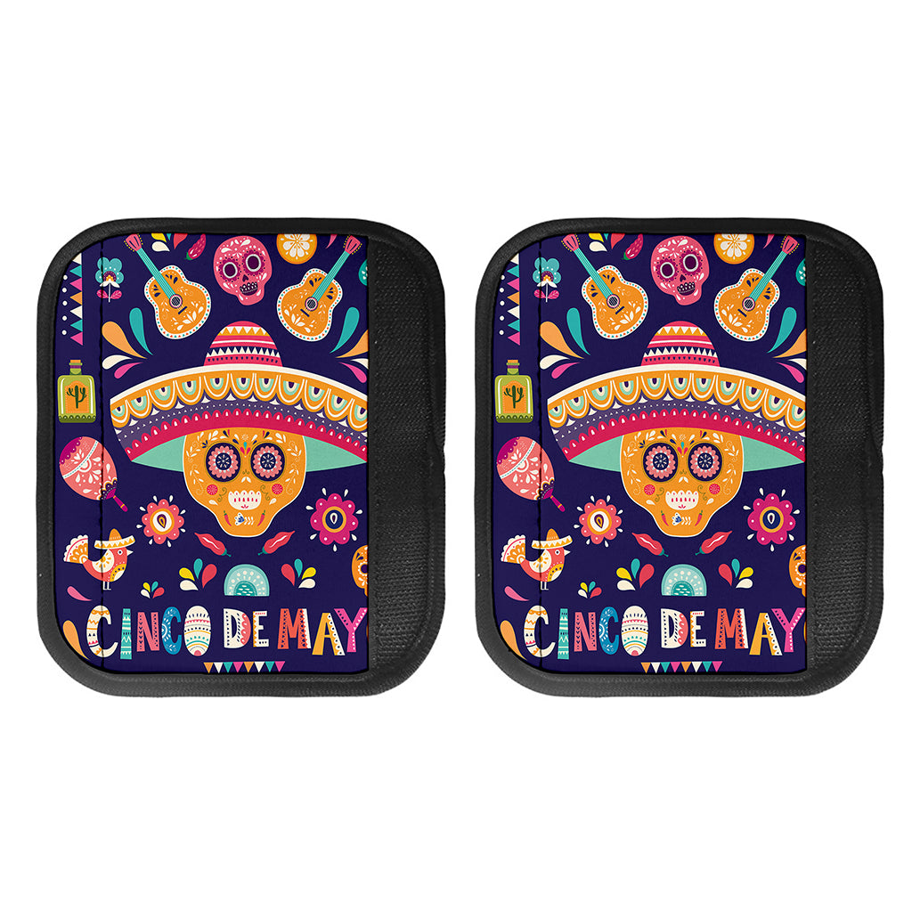 Mexican Skull Cinco de Mayo Print Handle Covers