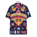 Mexican Skull Cinco de Mayo Print Hawaiian Shirt