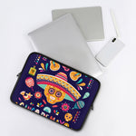 Mexican Skull Cinco de Mayo Print Laptop Sleeve