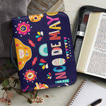 Mexican Skull Cinco de Mayo Print Leather Bible Cover