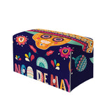 Mexican Skull Cinco de Mayo Print Leather Tissue Box Cover