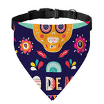 Mexican Skull Cinco de Mayo Print Over The Collar Dog Bandana