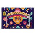 Mexican Skull Cinco de Mayo Print Placemat