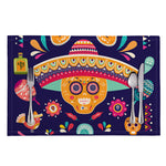 Mexican Skull Cinco de Mayo Print Placemat