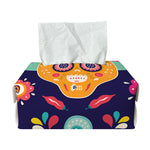 Mexican Skull Cinco de Mayo Print Rectangle Tissue Box Cover