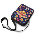 Mexican Skull Cinco de Mayo Print Rectangular Crossbody Bag