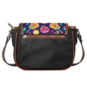 Mexican Skull Cinco de Mayo Print Saddle Bag