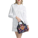 Mexican Skull Cinco de Mayo Print Shoulder Handbag