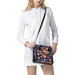 Mexican Skull Cinco de Mayo Print Shoulder Handbag