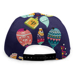 Mexican Skull Cinco de Mayo Print Snapback Cap