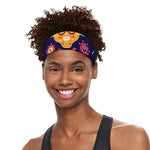 Mexican Skull Cinco de Mayo Print Sports Headband