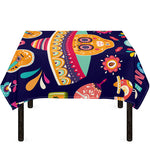 Mexican Skull Cinco de Mayo Print Tablecloth