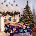 Mexican Skull Cinco de Mayo Print Tablecloth