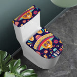 Mexican Skull Cinco de Mayo Print Toilet Lid And Tank Cover Set