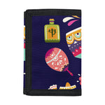 Mexican Skull Cinco de Mayo Print Trifold Wallet