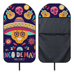 Mexican Skull Cinco de Mayo Print Waterproof Car Seat Cover