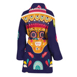 Mexican Skull Cinco de Mayo Print Women's Bathrobe