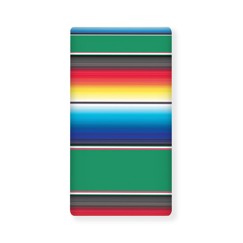 Mexican Striped Blanket Pattern Print Baby Crib Sheet
