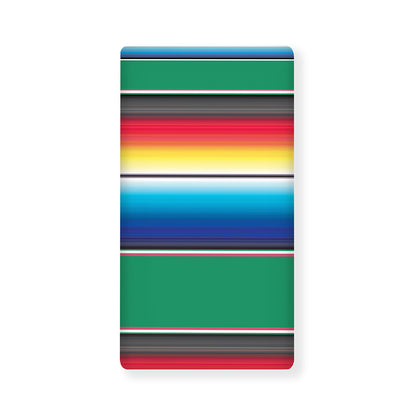 Mexican Striped Blanket Pattern Print Baby Crib Sheet