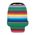 Mexican Striped Blanket Pattern Print Baby Seat Cover