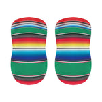 Mexican Striped Blanket Pattern Print Bar Stool Covers