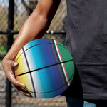 Mexican Striped Blanket Pattern Print Basketball